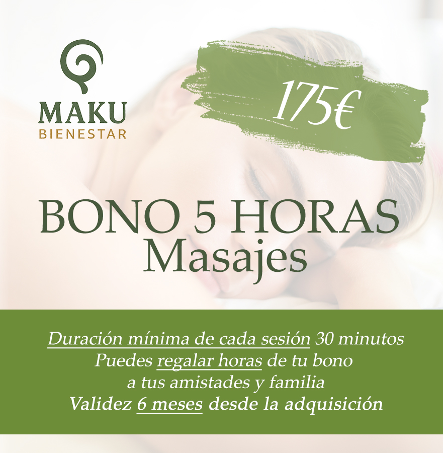 bono 5 masajes